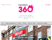 Tablet Screenshot of london360.org